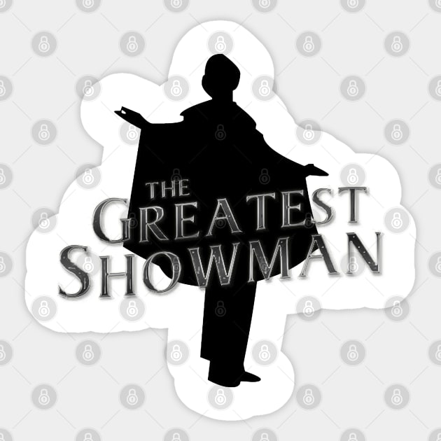 The Greatest Showman Ringmaster Silhouette Sticker by Angel arts